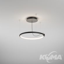 Buclo oprawa wisząca led 22W 1521lm 2700K ściemnialna czarna